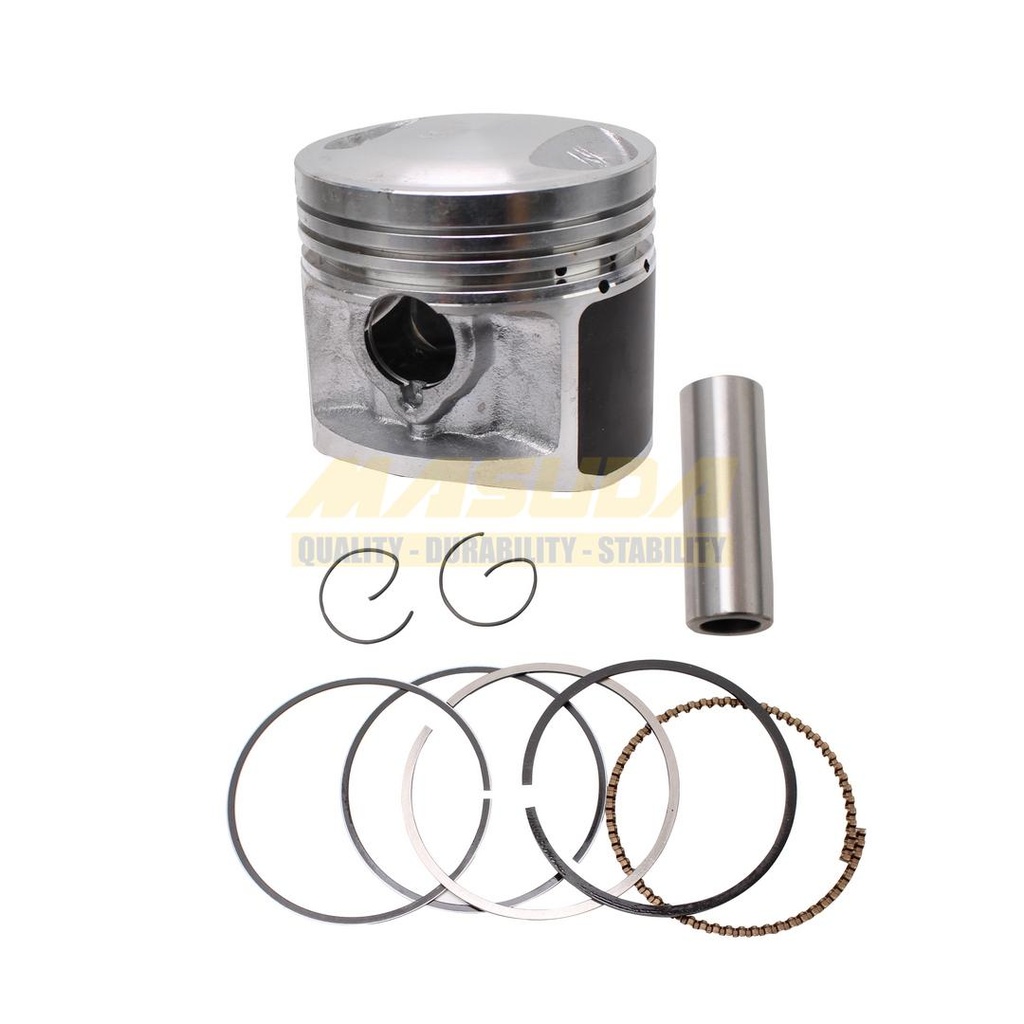 JUEGO PISTON COMPLETO MOTO TRABAJO CG125/FT125 125CC 0.50