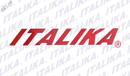 LOGO ITALIKA CUBIERTA LATERAL FT150 GTI 2017