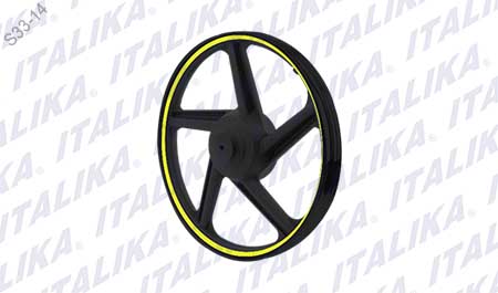 RIN DEL NEGRO FILO AMARILLO FT150S