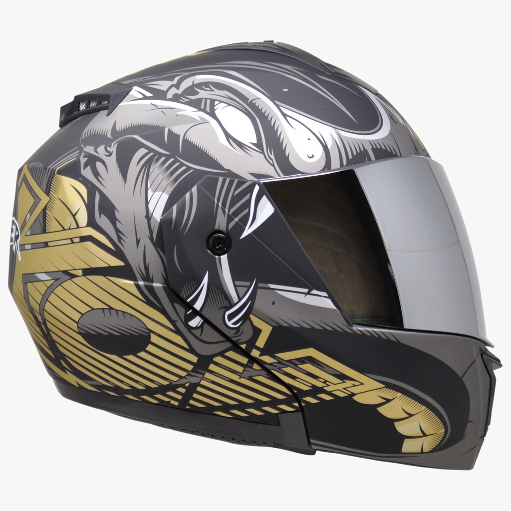 CASCO KOV STEALTH VIPER NEGRO M