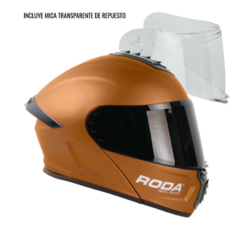 CASCO RODA PILOT NJA METAL MC TRANS REP HMO XL ABATIBLE SVS