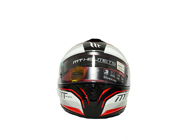 CASCO CERRADO MT E2205 TARGO INTERACT A1 XL ROJ/PERLA