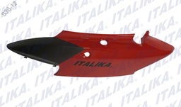 [F13010531] CUBIERTA IZQ SUP ROJA/NEGRA CS125