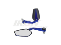 [ESP-4213-0105A] ESPEJO P/MOTO IRON RACING PUÑO EUROPA AZUL