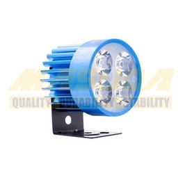 [FOB-3216-1570A] FARO AUXILIAR LEDS P/MOTOCICLETA IR1570 8-80V 4W AZUL