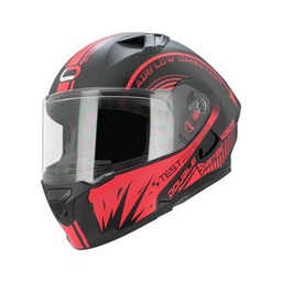 [80-3032-001] CASCO RODA RUSH ROJO MATE CERTIFIED XL ABATIBLE SVS