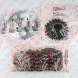 [KSP-F41] KIT DE SPROCKET F100 CADENA REFORZADA 530H-74L 32T/21T ATV-180 16-21